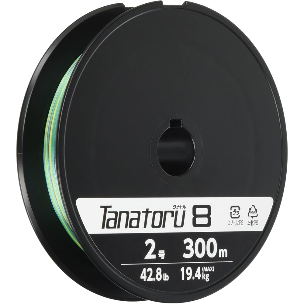 Shimano PE Line Tanatoru 8 300m 2.0mm 42.8lb Fishing Line PL-F78R