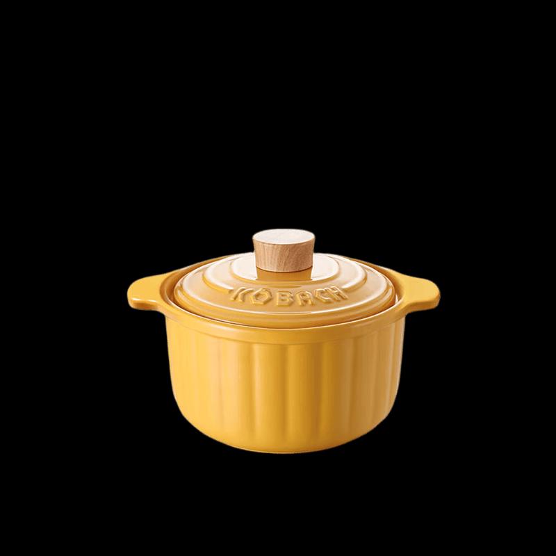 KOBACH Pumpkin Ceramic Stew Pot