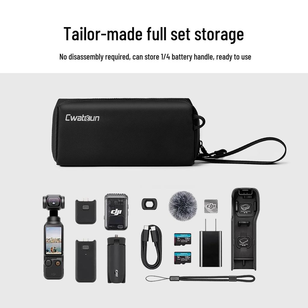 Cwatcun Hong Kong Pocket3 Waterproof Crossbody Sports Camera Bag