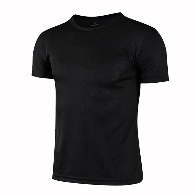 Quick Dry Short Sleeve T-Shirt for Men Women Summer Round Neck Breathable Athletic Hiking Top Moisture Wicking Casual Workout Tee