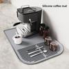 Große Silikon-Abtropfschale - Multifunktionale Hitzebeständige Ablage für Toaster, Kaffeemaschinen und Tassenaufbewahrung