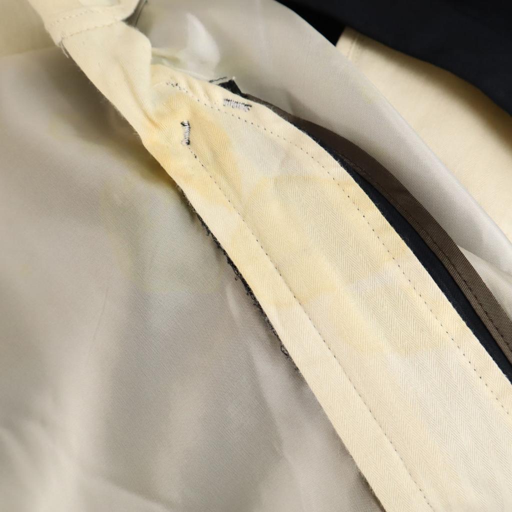 GIVENCHY 90s Wool Old Isetan suit Setup L/94 Navy Men's Used