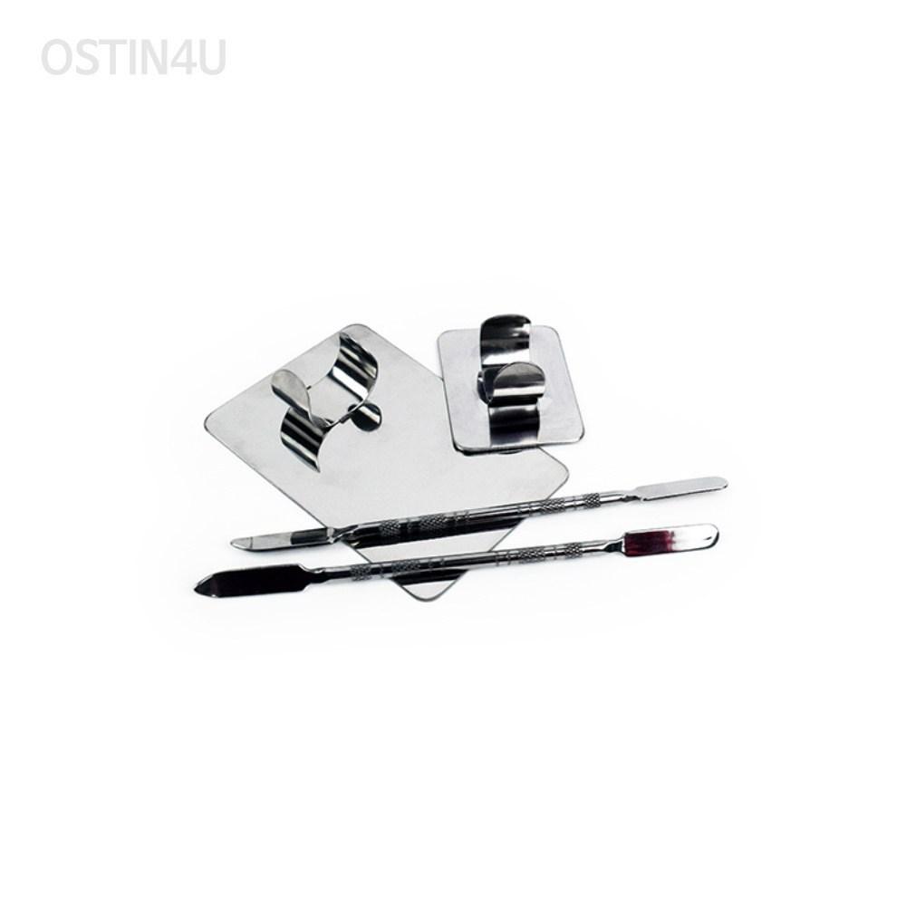 Austin For You Makeup Palette Double-sided Spatula Set Large Stainless Steel Spatula
