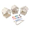 Bird Feeder for Outdoor DIY Wooden Art Painting Hanging Bird Feeder House Kids Crafts Kit for Boys