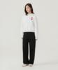 COVERNAT WOMAN Straight Sweatpants Black