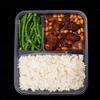 JINGRX Disposable 3-Compartment Meal Prep Containers with Lids