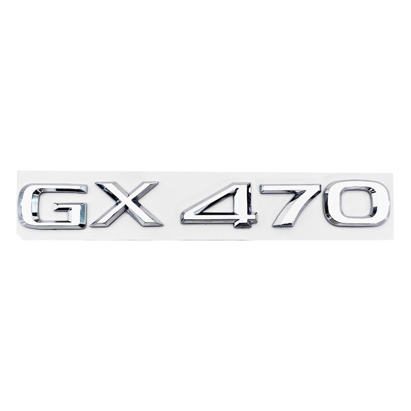 3D ABS Glossy Decal Car Front Hood Emblem Rear Trunk Sticker for Lexus GX460 GX470 LX450 LX470 LX570 LX600 RX270 RX300 RX350