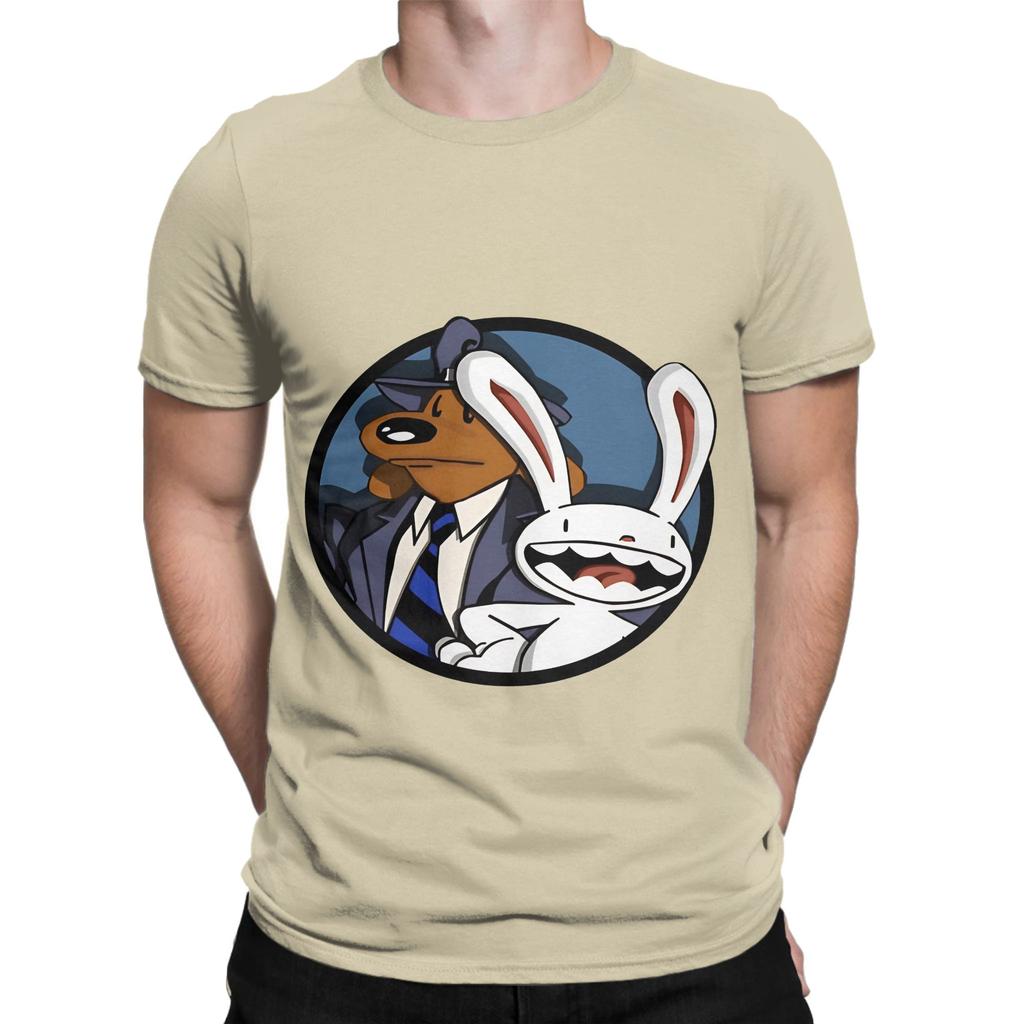 Sam And Max Hit the Road Poster Graphic 100 Cotton TShirt Sam And Max Hit the Road Tops Tees For Unisex