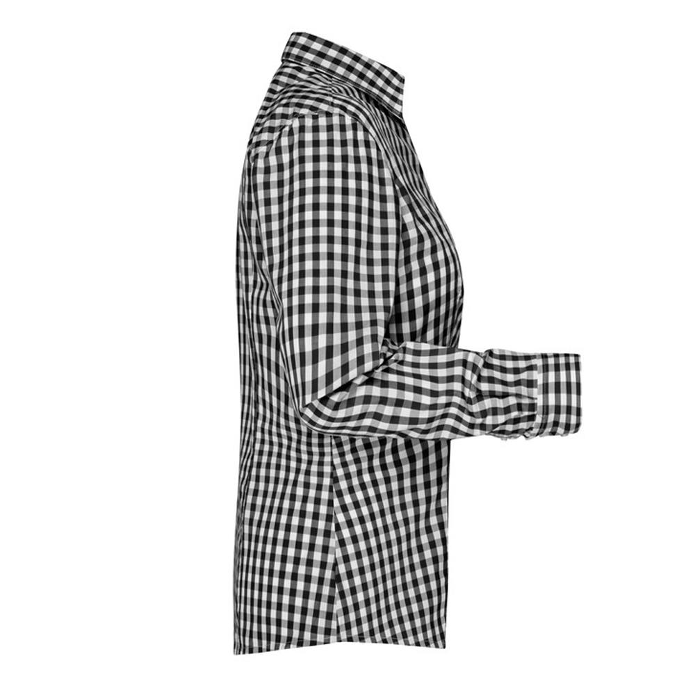James and Nicholson Womens/Ladies Checked Blouse