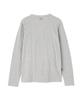AVIREX DAILY RIB HENLY NECK TEE 6153482 men's M grey