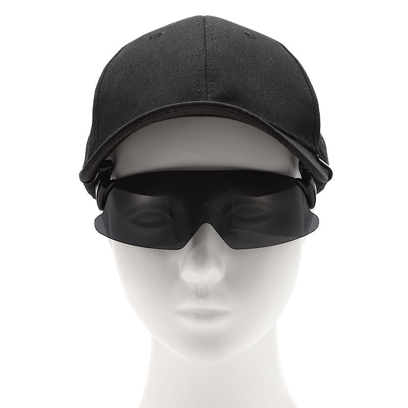 1Pc Adjustable Clip Cap Sports Sunglasses Flip-Up Cover Uv Protection Polarized Sunglasses Clip On Hat Cycling Goggles