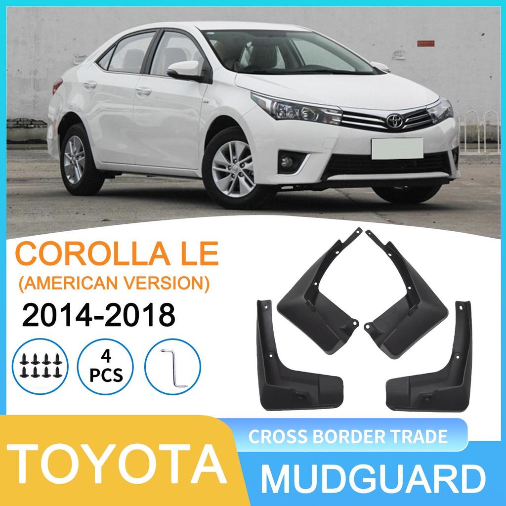 Toyota Corolla LE US 2014-2018 Tire Mudguard
