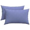 Sofa Cushions 2 Pcs Denim Blue 60 X 40 Cm Fabric