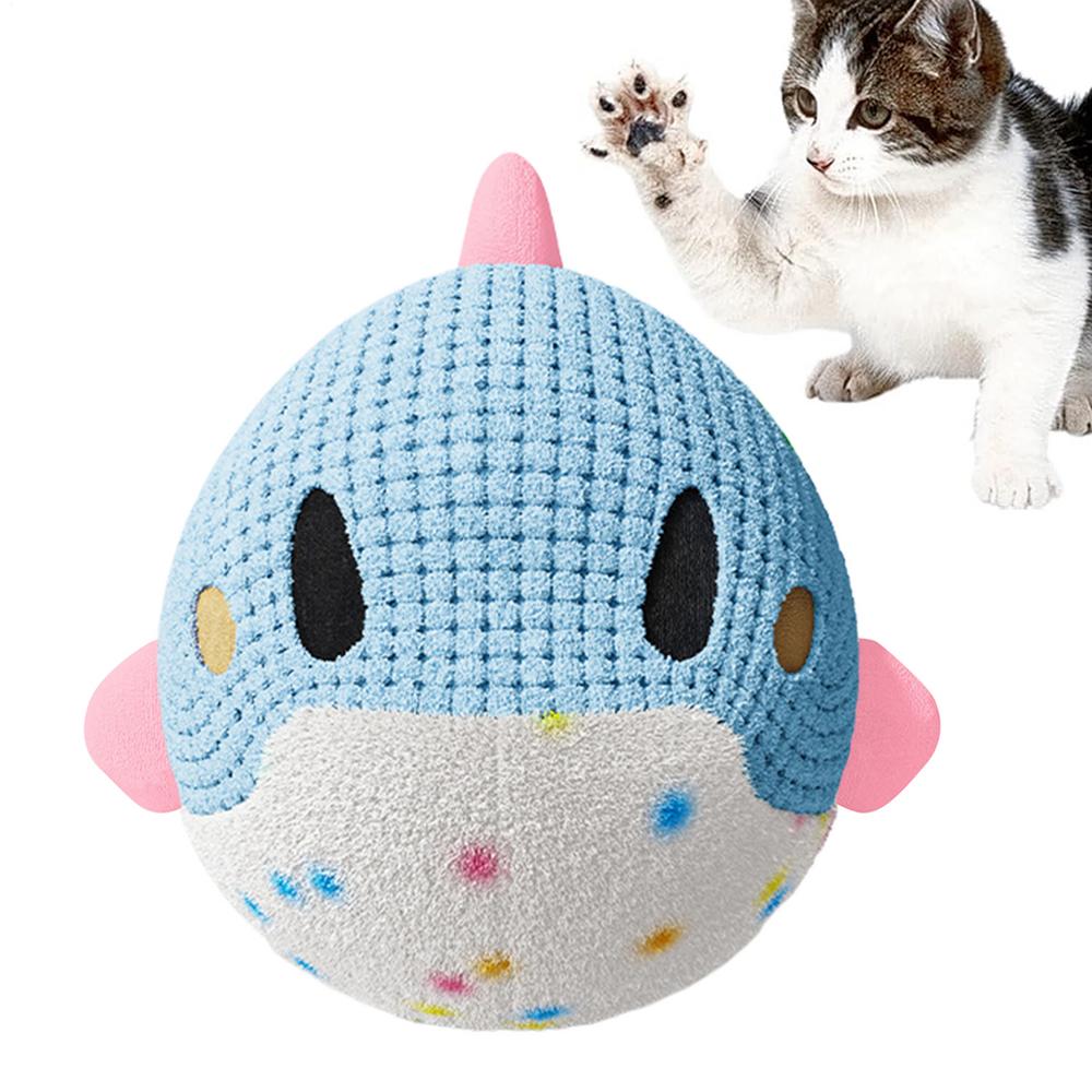 Interactive Ball For Dogs Animal Shaped Smart Rolling Toy Rechargeable Moving Puppy Balls For Enrichment Stimulation Boredom