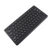 Wireless Keyboard 2.4G 78 Keys Ergonomic Design Portable Slim Power Saving Round Keycaps USB Keyboard