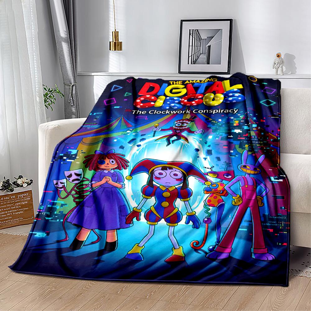 Like Digital Circus3 Blankets are suitable for living rooms,making them an ideal choice for outdoor travel and gifts.