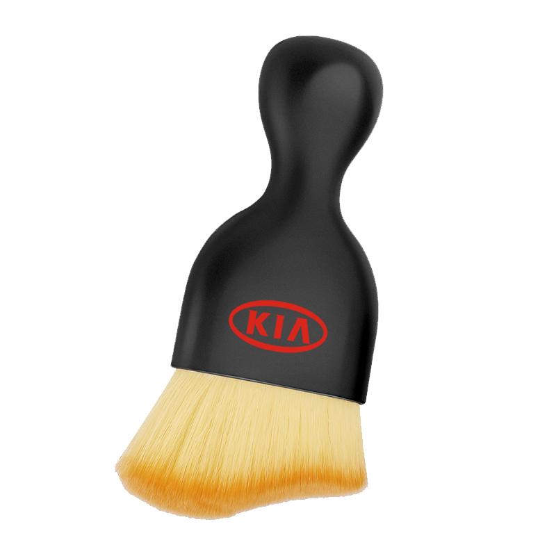 BBDT7 Car Interior Cleaning Soft Brush Tool Dust Remover For KIA K5 Sorento Ceed Carnival Stinger Forte Niro Cadenza Soul Cerato EV6