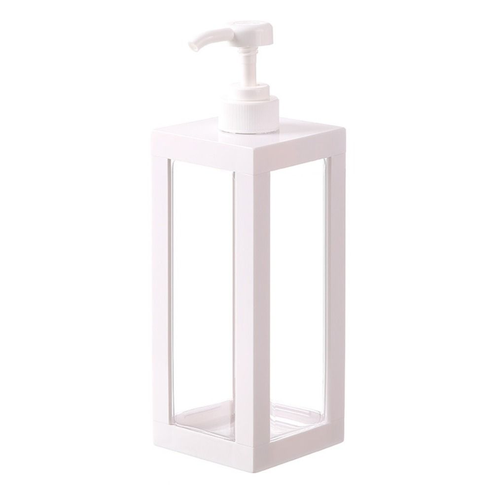 Plastic Square Empty Bottle High-capacity Hand Sanitizer Bottle New Lotion Sub Bottling Bottle