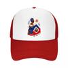 Haitian Heritage Seamstress Flag Tri Mesh Baseball Cap Casual Hat Outdoor  For Womens Unisex FeUnisex