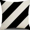 Popular Simple Abstract Geometric Pillow Case Nordic Morandi Home Sofa Car Cushion Cover