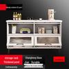 Yingbai Modern Kitchen Storage Cabinet with Rock Slab Top