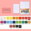 Xiupu Fan-shaped Portable Washable Watercolor Paint Set for Beginner Artists
