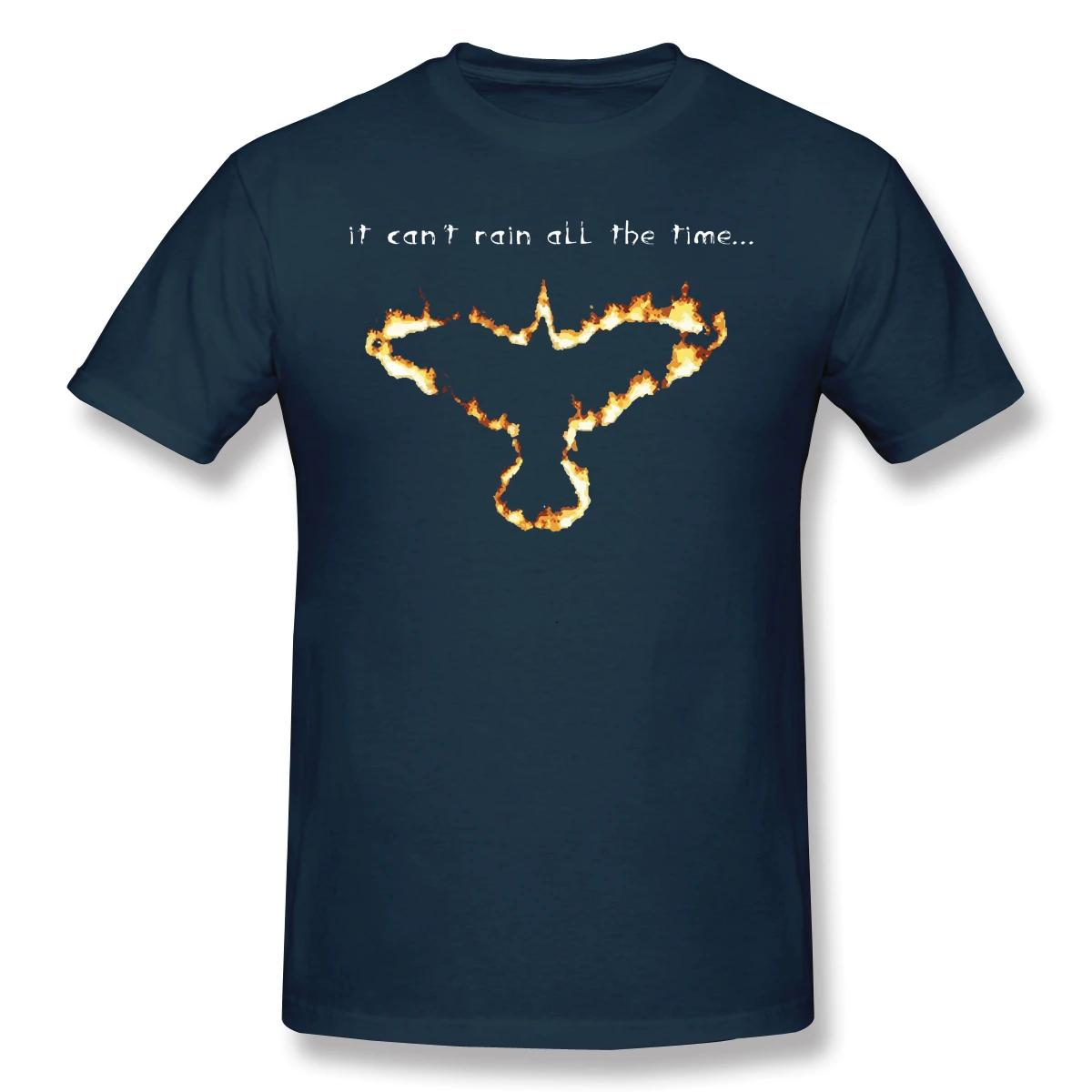 

New summer T Shirt Firree Crow TShirt Cotton Black Mirror ofertas Tee Shirt 4XL