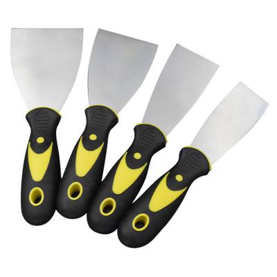 Strumento per intonacare pareti con lama per stucco in acciaio al carbonio con manico in plastica ispessita da 1-6 pollici