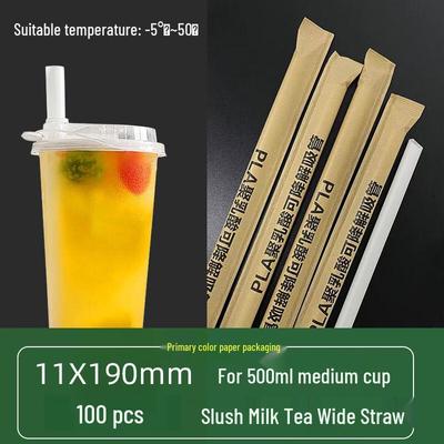 Individually Wrapped Biodegradable PLA Straws