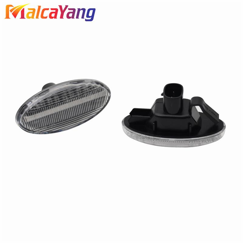2 Pieces LED Dynamic Turn Signal Side Marker Light Sequential Blinker Light For Mazda 2 For Mazda 3 5 6 BT-50 MPV Car Styling