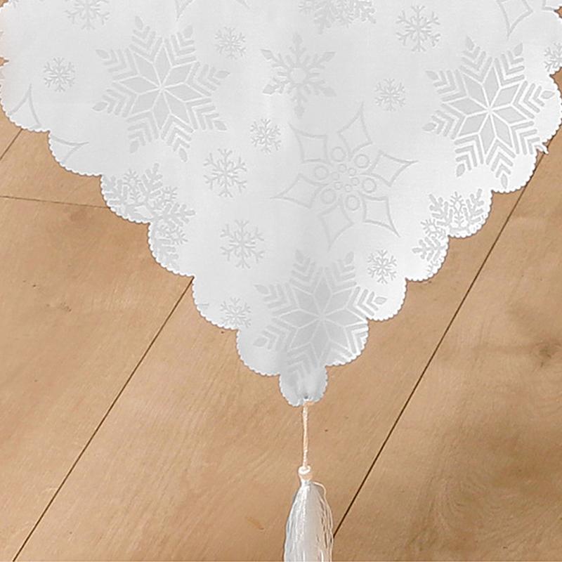 1PCS 180×34cm, DIY Table Mat Jacquard Decoration Cloth Tea Flag Christmas Table Flag High Quality New Year