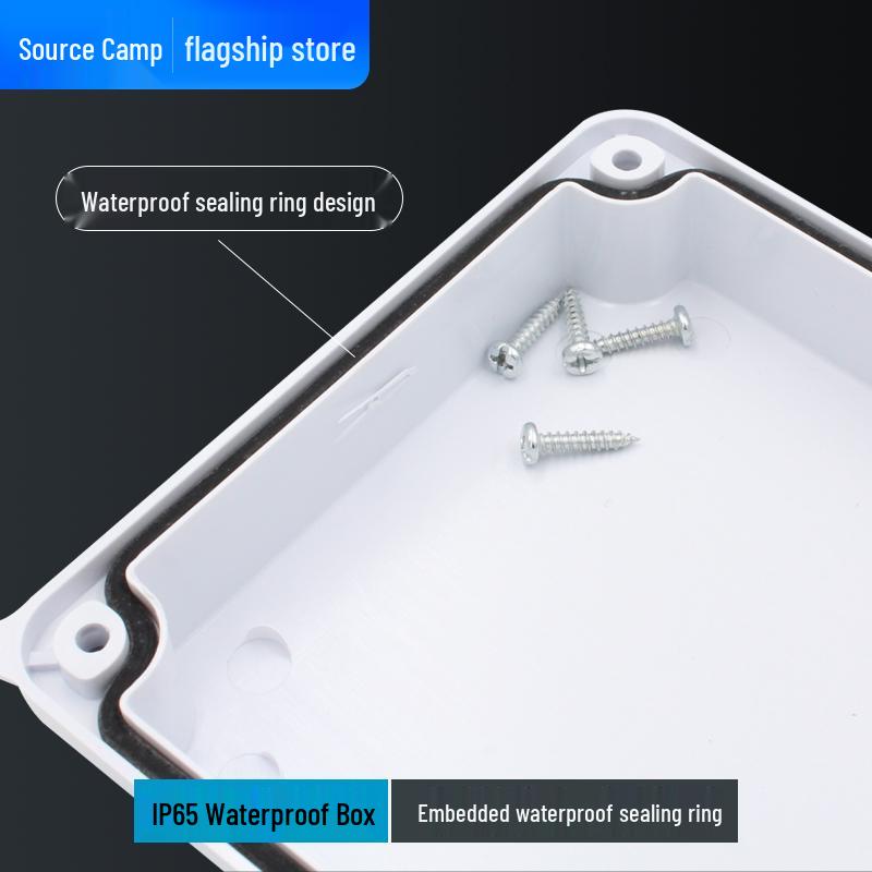 Waterproof Junction Box: Two-In Eight-Out Splashproof Wiring Connector