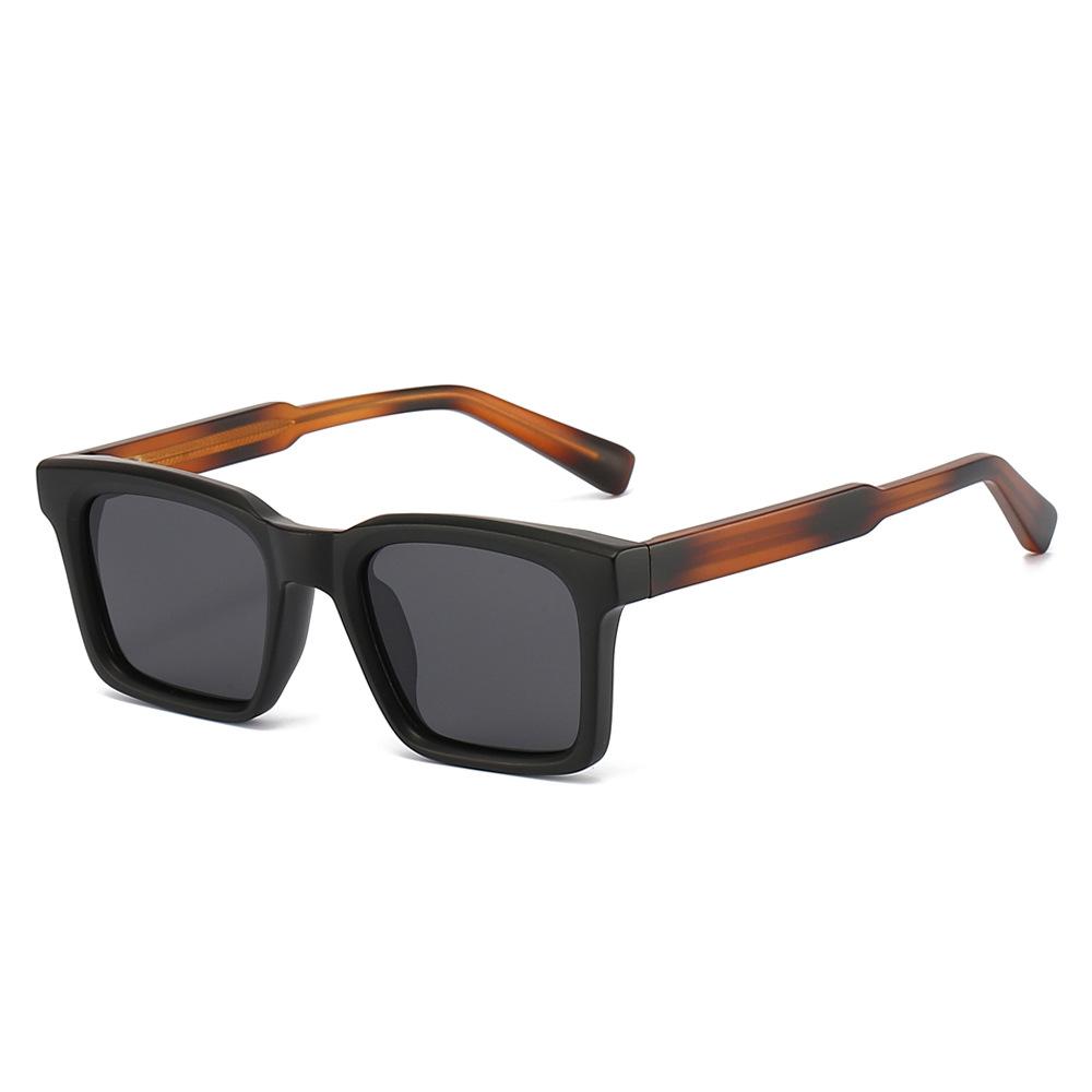 

2025 New Square Sunglasses Men Polarized Sun Glasses CP and Stainless Steel Core Quality Driving Fishing Shades