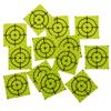 100pcs Total Station Reflector 20/30/40/50/60mm Fluorescent Yellow Reflector Sheet Target Aim Target Sticker Measurement