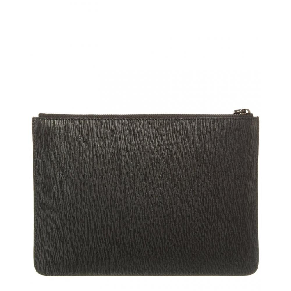 

Salvatore Ferragamo Ferragamo Revival кожаный чехол для документов черный One Size