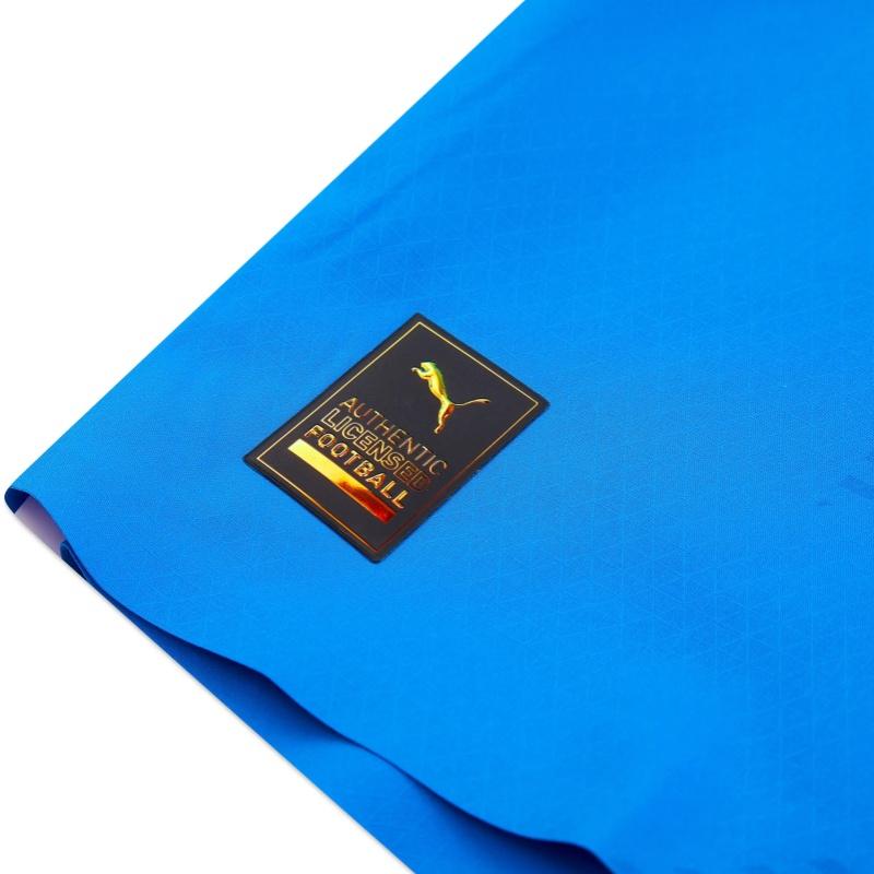 New PUMA 2022 23 Manchester City Player Issue GK Shirt Soccer Jerseys Unisex Blue 765741-98