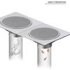 1mm Thick Stainless Steel Floor Drain Net Cover Round Shower Drain Hole Filter Hair Stopper for Kitchen