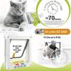 Pet door 4 Way Locking for Dog Cat Kitten Door Security Flap Door ABS Plastic Small medium Pet Cat Dog Gate Pet Supplies