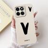 For Honor X7C Case ALT-LX2 Cute Lucky Letters Cover Shockproof Soft TPU Phone Case For Honor 200 Smart HonorX7C Back Cover Coque