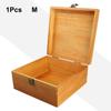 Scatola di Stoccaggio in Legno Pino Rettangolare Ribaltabile Legno Massello Scatola Regalo Custodia Artigianale Fatta a Mano Contenitore Organizzatore Custodia Per Stoccaggio Casa Decorazione