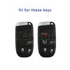For Jeep Renegade Compass Grand Cherokee For Chrysler 300C Wrangler Dodge Tpu Car Key Cover Case Fob Shell Holder Accessaries