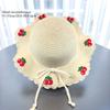 Large Eaves Straw Fisherman Hat Summer Braided Straw Hat Holiday Beach Breathable Sunshade
