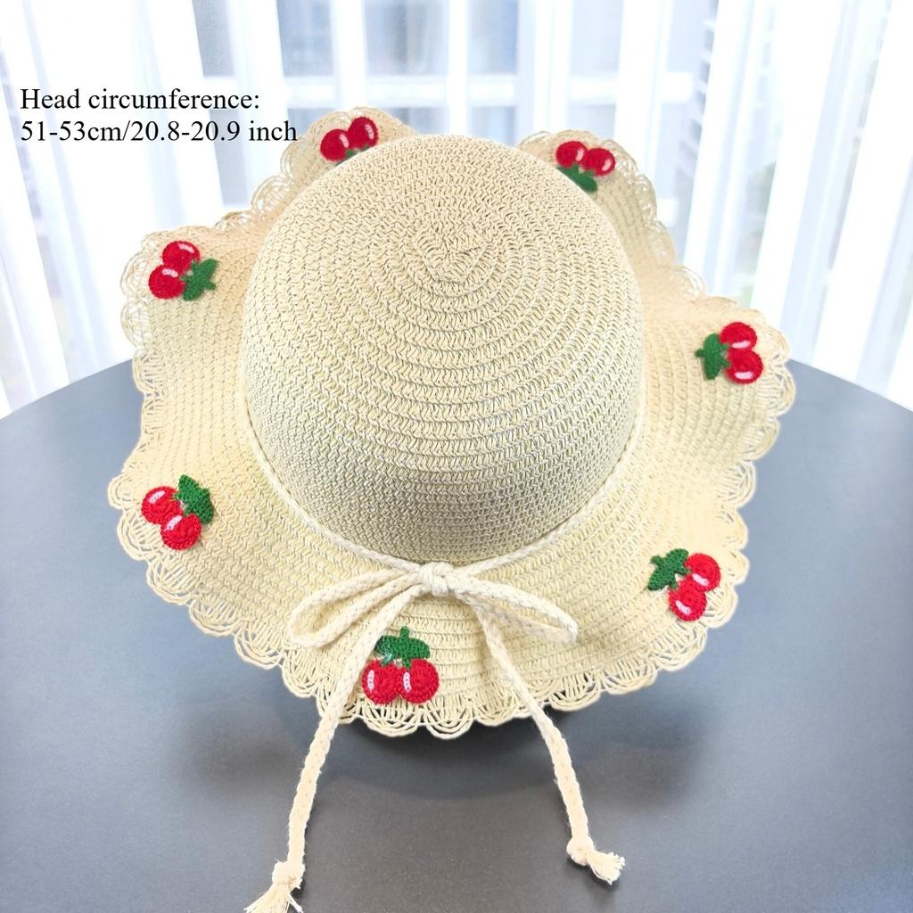 Large Eaves Straw Fisherman Hat Summer Braided Straw Hat Holiday Beach Breathable Sunshade