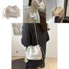 Minimalist Fashion Shoulder Bag For Women 2024 Trendy Summer Large Capacity Pu Bucket Bag