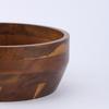 BSCI Eco-Friendly Different Shade Modern Style Custom Logo Kitchen Bamboo Salad Fruit Vegetable Bowl