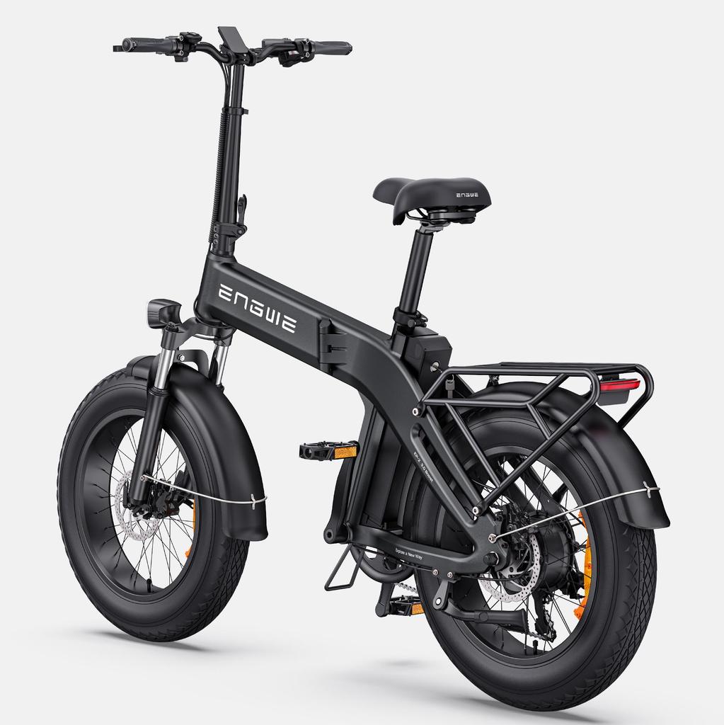 ENGWE EP-2 BOOST 3.0 All-Terrain Folding Electric Bicycle 500W Motor 48V13.5Ah Battery 20*4 Inch Fat Tires 150Kg Road 120KM Load E-Mountain Bike