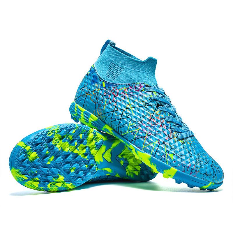

High-Top Football Shoes Broken Nails Long Nails Professional Grass Football Training Shoes Men S Football Uppers 35
