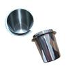 Edelstahl Espresso Kaffee Dosierbecher Kompatibel mit Siebträger Kaffeepulverzuführer Teil 51/53/58mm Kaffeezubehör