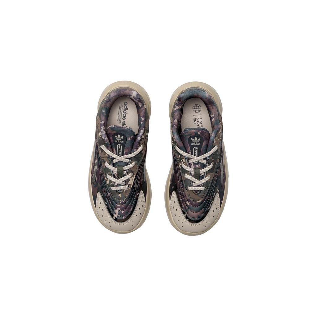 Adidas Originals Ozelia Comfortable Non-Slip Low-Top Kids Casual Shoes Camouflage Kids Casual Shoes ID9747