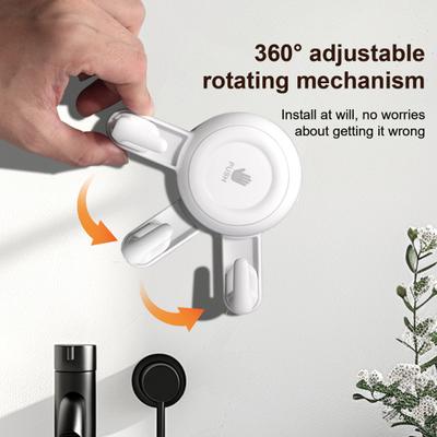 Handtuchhalter Schwerlast Saugknopf Duschhaken Stark Belastbar Drehbar